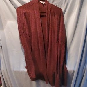 Dark purple cardigan
